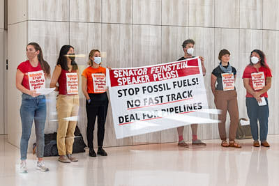 Ally Action: No Dirty Deal @ Sen. Feinstein's Office:September 1st, 2022